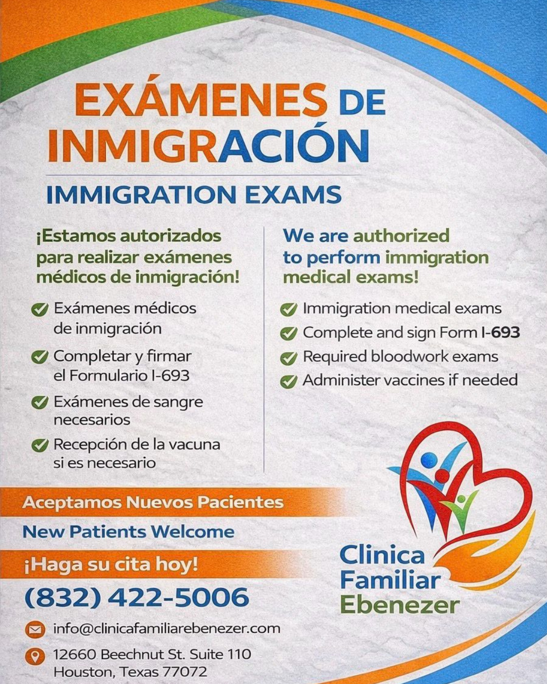 Exámenes de Inmigración